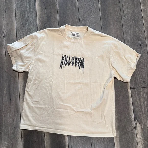 Kill Crew Skelton Back T-Shirt - Picture 1 of 5